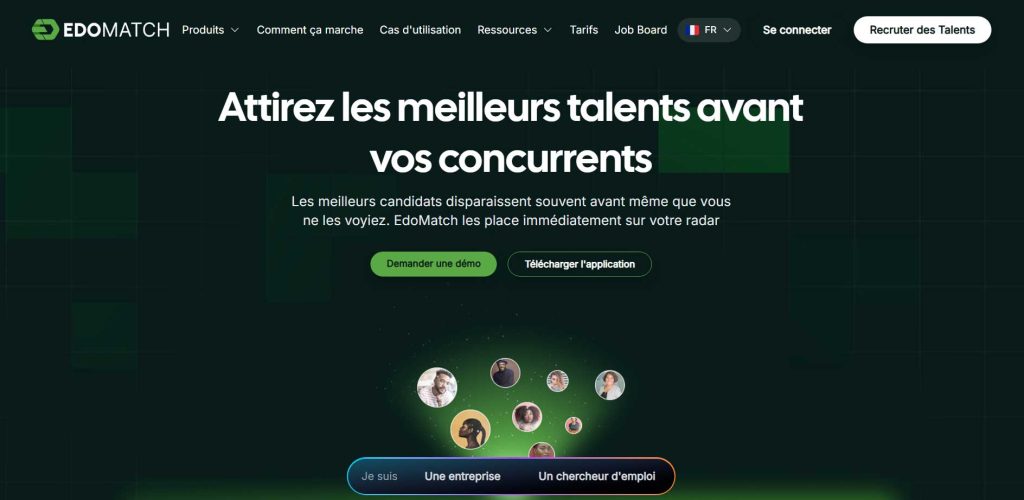 De 10 000 à plus de 77 000 inscrits en 8 mois 5 Edomatch