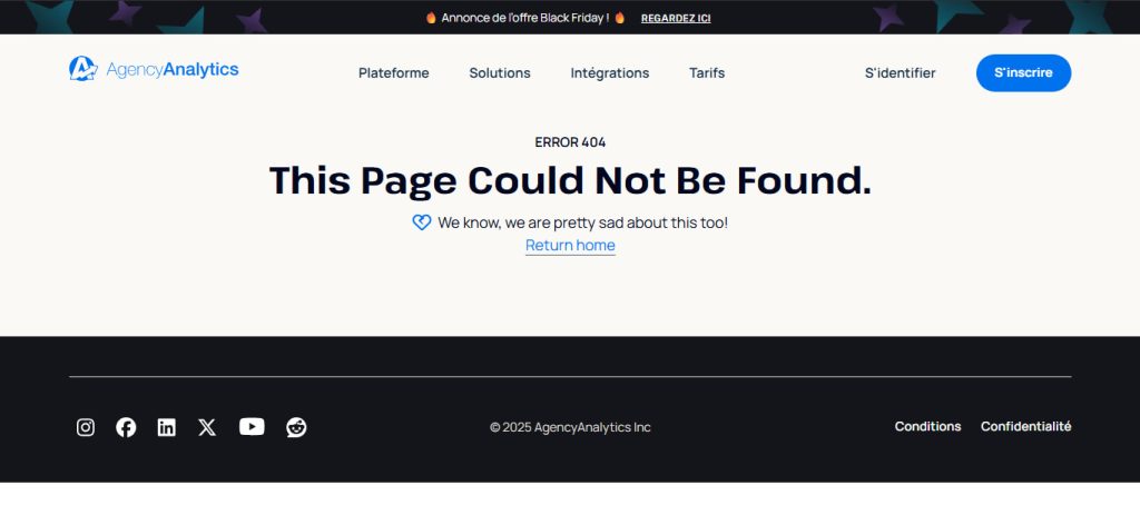 Erreurs en SEO liens brisés et 404